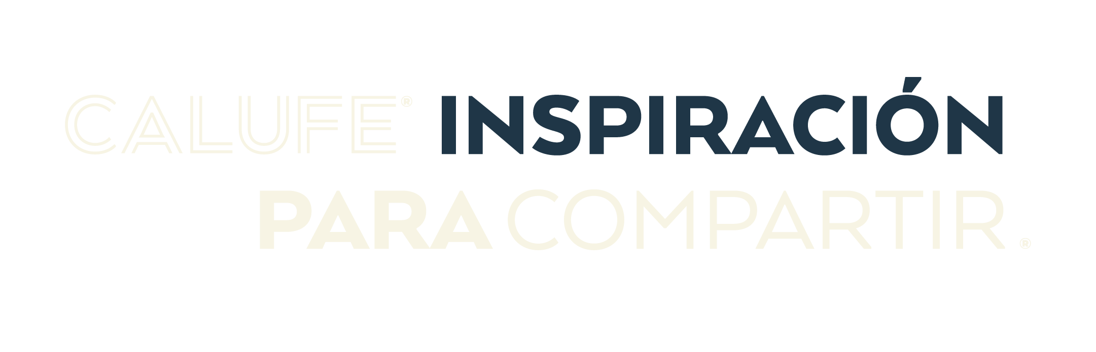 Inspiración para compartir CALUFE®